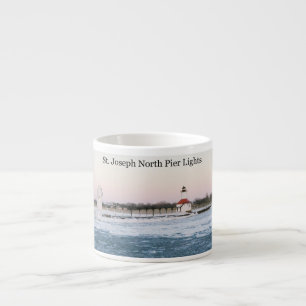 Tasse Expresso St. Joseph North Pierhead Lights espresso mug