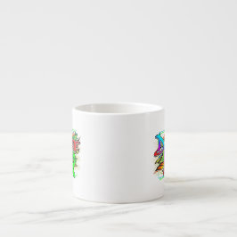 Tasse Expresso Style Graffiti Sensibilisation aux dons d'organes