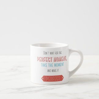 Tasse Expresso Style typographique rétro motivationnel