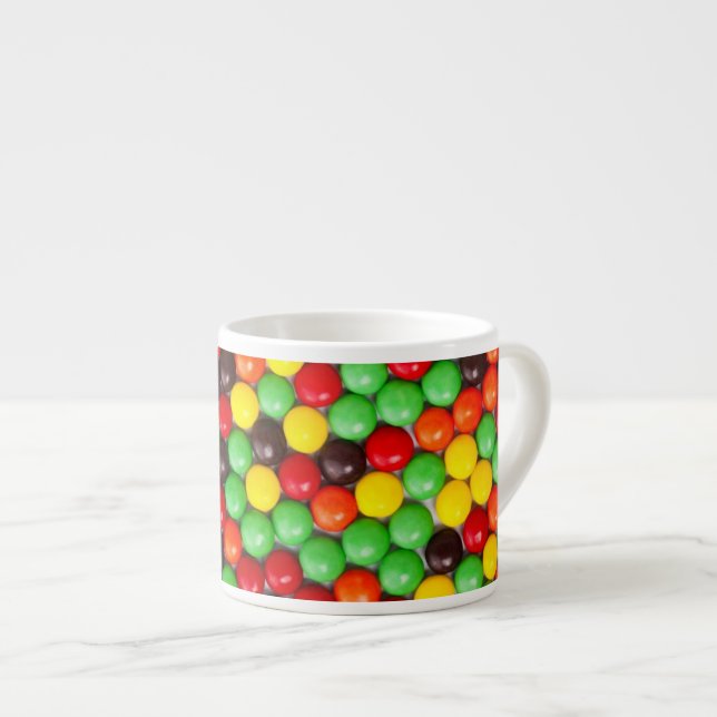 Tasse Expresso Sucreries colorées (Devant droit)