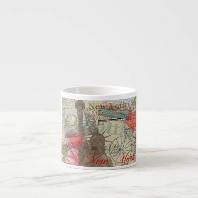 Tasse Expresso Symbole d'Art de New York (Devant)