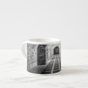 Tasse Expresso Symétrie en noir et blanc