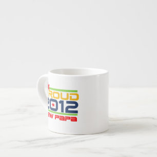 Tasse Expresso T-shirts et cadeaux Proud New Papa 2012