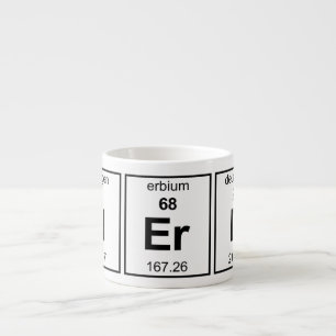 Tasse Expresso Tableau périodique nerd