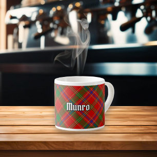 Tasse Expresso Tartan du clan Munro