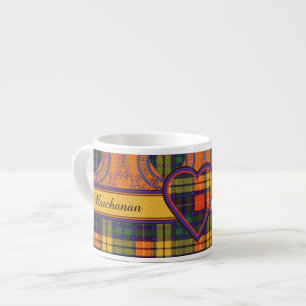 Tasse Expresso Tartan écossais de kilt de plaid de clan de