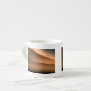 Tasse Expresso Tempête de sable aux dunes de sable de mesquite,