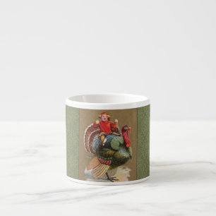 Tasse Expresso Thanksgiving Turquie Drôle salutations Vintages