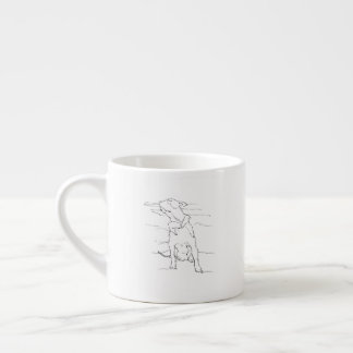 Tasse Expresso Théâtre américain Staffordshire Terrier Café