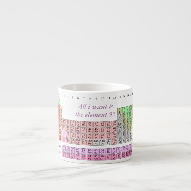 Tasse Expresso Tout ce que je veux, c'est toi (Devant)