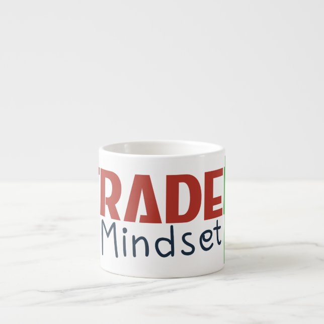 Tasse Expresso Trader Mindset – Discipline Focused Trading (Devant)