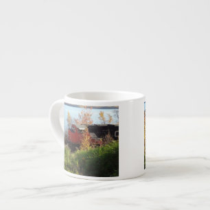 Tasse Expresso Train d'automne