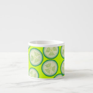 Tasse Expresso Tranche de concombre