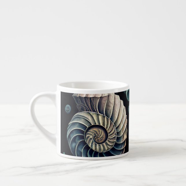 Tasse Expresso Trésors marins (Gauche)