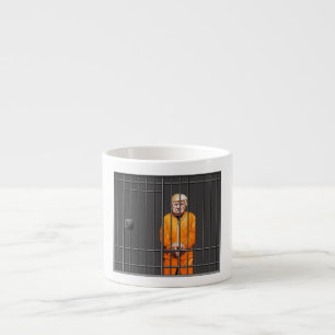 Tasse Expresso Trump en prison Espresso Mug
