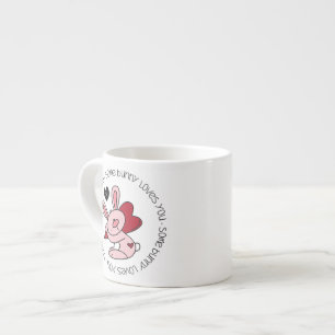 Tasse Expresso Un Lapin T'Aime