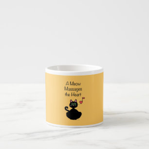 Tasse Expresso Un Meow masse le coeur