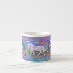 Tasse Expresso Un paradis mauve