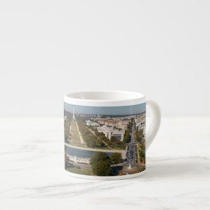 Tasse Expresso Une vue de paysage de Washington DC