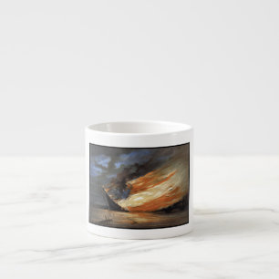 Tasse Expresso Vaisseau amiral rebelle de la guerre civile en feu