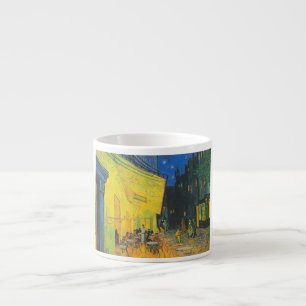 Tasse Expresso Van Gogh Café Terrasse Rue Française Scène