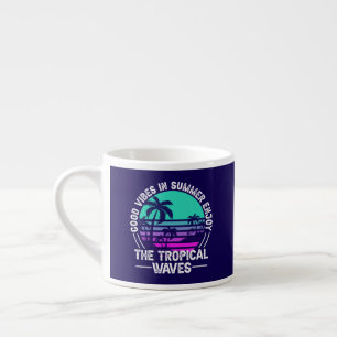 Tasse Expresso Vibes d'été tropicales-82646