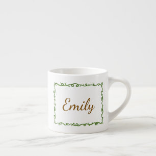 Tasse Expresso Vigne personnalisée