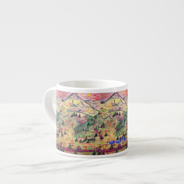 Tasse Expresso ville de colorado (Devant gauche)