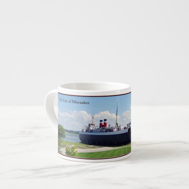Tasse Expresso Ville de Milwaukee espresso mug (Devant gauche)