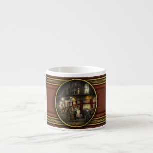 Tasse Expresso Ville - NY - Marché de Washington St, achats noctu