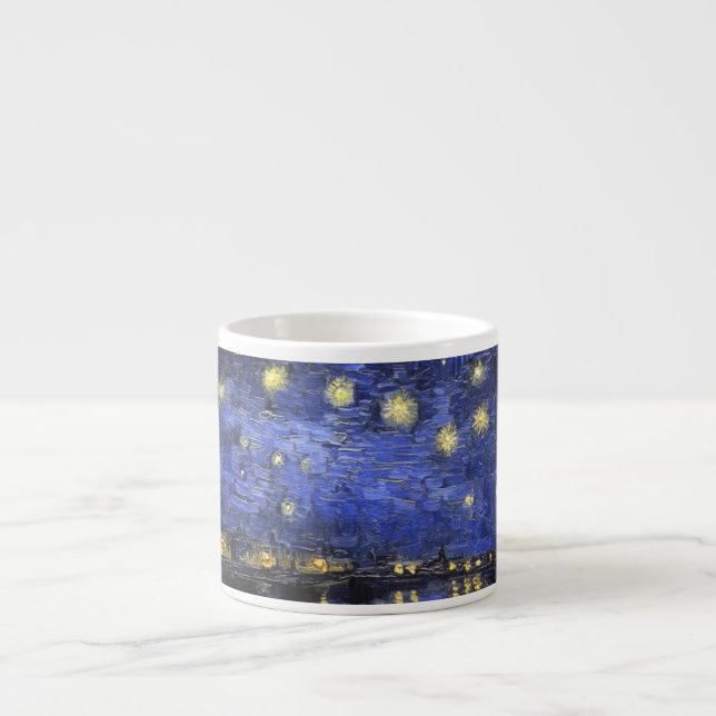 Tasse Expresso Vincent Van Gogh Starry Night Over The Rhone (Devant)