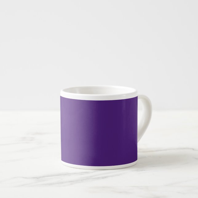 Tasse Expresso violet espagnol (Devant droit)