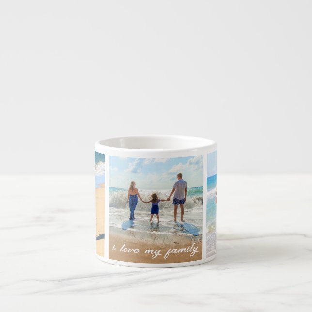 Tasse Expresso Votre collection de photos de famille Espresso Cup (Devant)