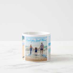 Tasse Expresso Votre mug expresso avec collage de photos et texte