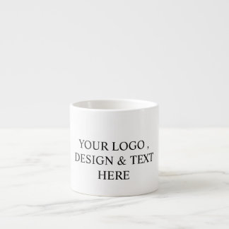 Tasse Expresso White Personalized – Your Logo & Text Here