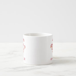 Tasse Expresso Wildflower with Igname in Réseau