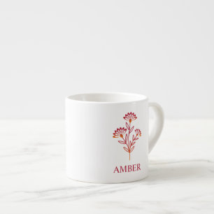 Tasse Expresso Wildflower with Igname in Réseau