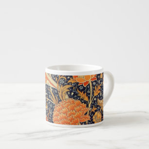 Tasse Expresso William Morris Cray Floral Art nouveau Motif