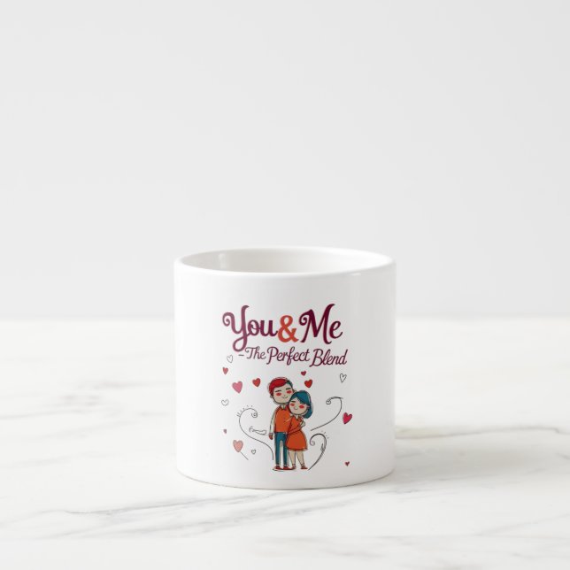 Tasse Expresso You & Me - La Spécialité De Mélange Parfait (Devant)