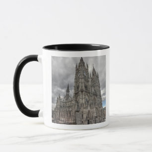 Tasse Extérieur de la Basilique à Quito, Équateur