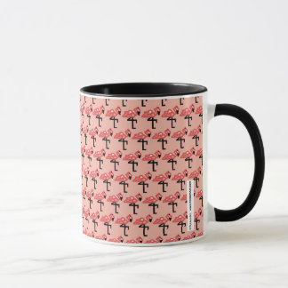TASSE EXTRAVAGANCE DE FLAMANT ROSE