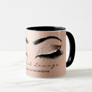 Tasse Eyelash Extension Beauty Studio Rose Parties scint