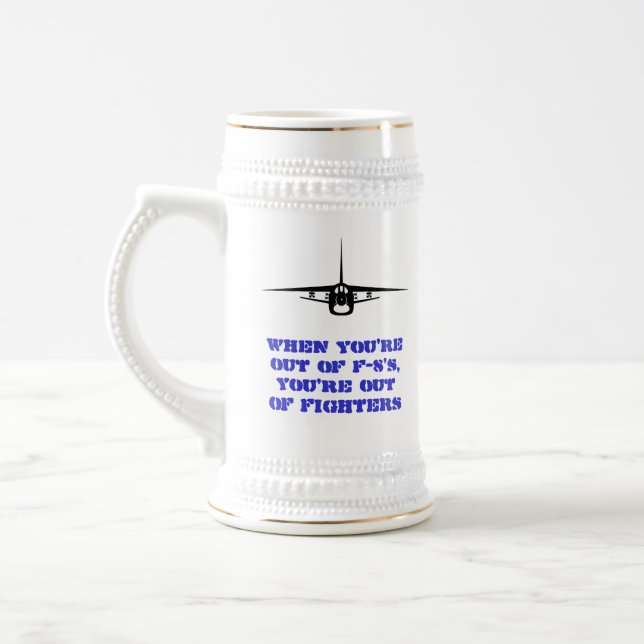 Tasse F-8 mit Rufzeichen (Links)