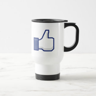 Tasse Facebook mögen Knopf