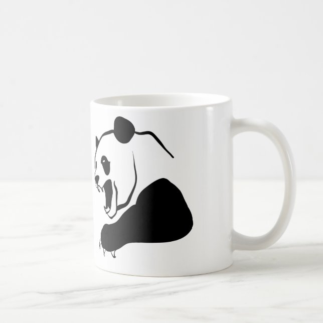 tasse fâchée de panda (Droite)