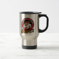 Tasse fâchée de voyage de castors