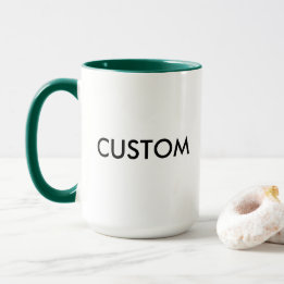 Tasse faite sur commande de la sonnerie 15oz -