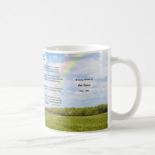 Tasse faite sur commande de pont en arc-en-ciel,