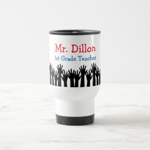 Tasse faite sur commande de voyage de professeurs