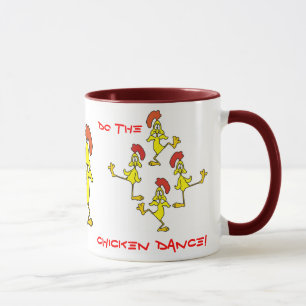 Tasse FAITES LA DANSE DE POULET !  par SHARON SHARPE